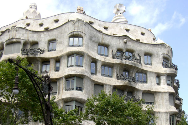 casa mila gaudi. Casa Mila by Gaudi. Amazing.